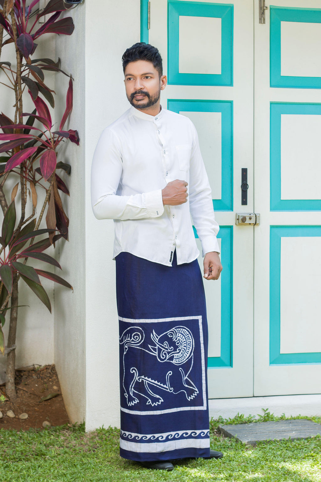 Traditional Sri Lankan Batik Sarong – 100% Cotton